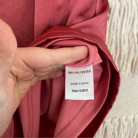 Superdown Satin Open Back Dress - Picture 5 of 6